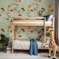 Mushroom Magic, Sky Mural Wallpaper - room preview 02