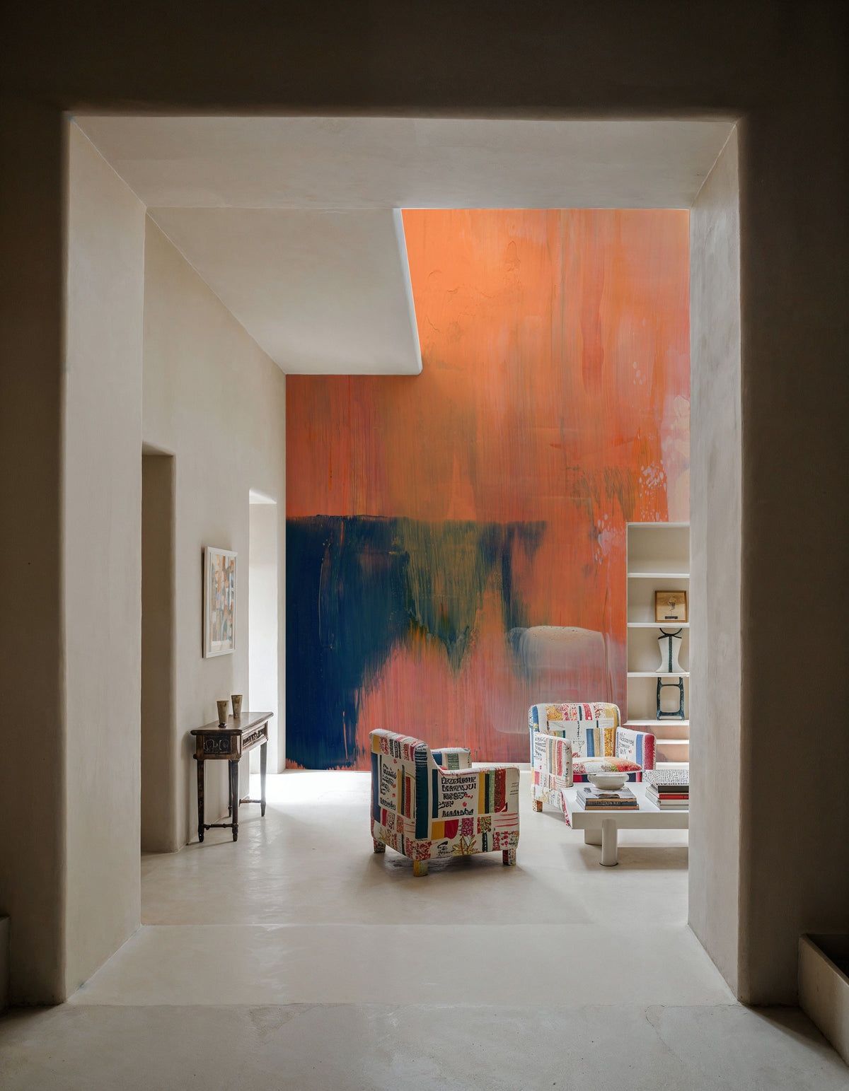 Color Field Painting No.1 Mural Wallpaper - room preview 02