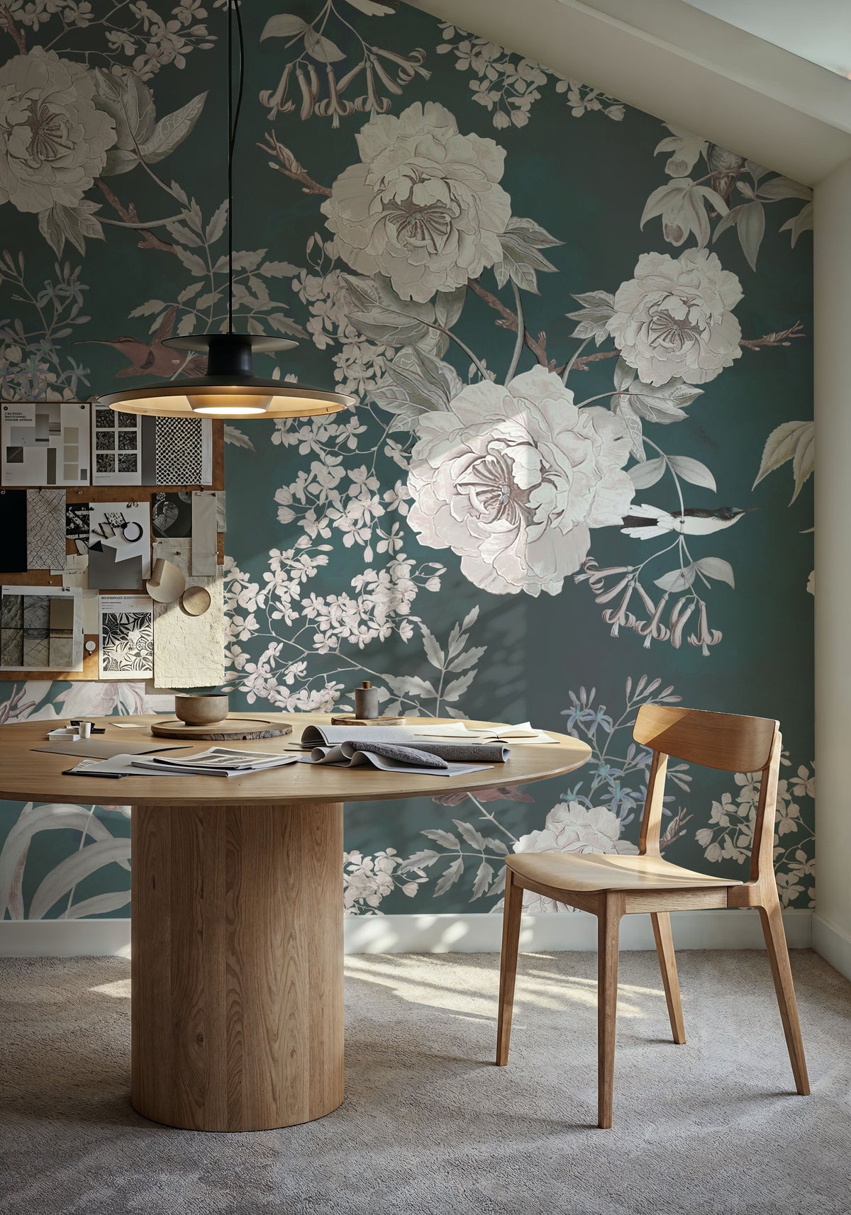 Birds of Eden Mural Wallpaper - Edition 3 - room preview 02