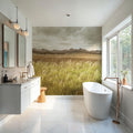 Sawtooth Mountains Panorama Mural Wallpaper - room preview 02