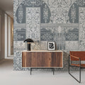 German Renaissance, Stone Mural Wallpaper - room preview 02
