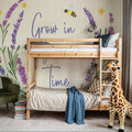Lavender Garden V Mural Wallpaper - room preview 02