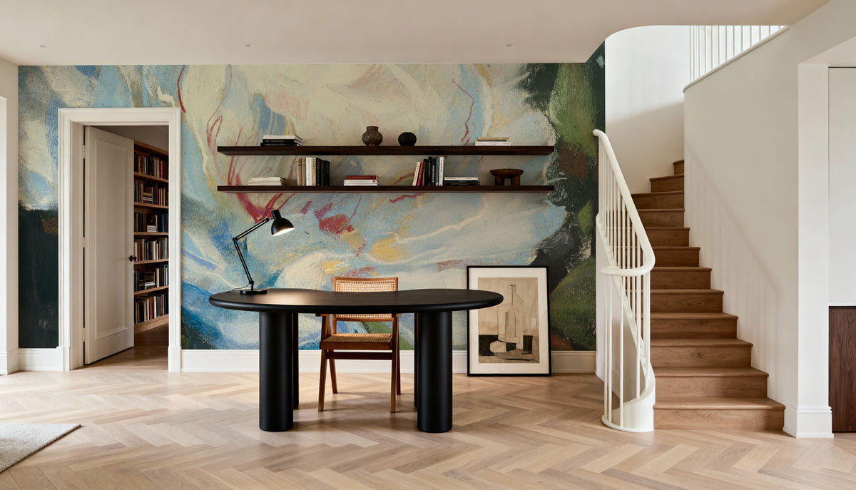 Peony I Mural Wallpaper - room preview 02