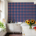 Seafood Shanty Blue VI Mural Wallpaper - room preview 02