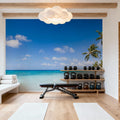 Fakarava Beach Mural Wallpaper - room preview 02