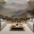 Foggy Mountains, Earth Mural Wallpaper - room preview 02