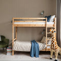 Tailor's Pin Stripe, Tan Mural Wallpaper - room preview 02