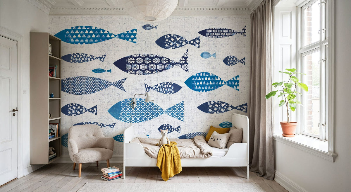 Sunday on the Coast II Mural Wallpaper - room preview 02