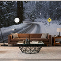 Winter Forest Journey Mural Wallpaper - room preview 02