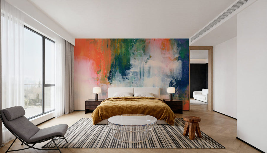 Papier peint mural Champ Chromatique No 2