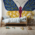 Blooming Butterfly III Mural Wallpaper - room preview 02