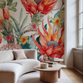 Fantasy Blooms Mural Wallpaper - room preview 02