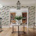 Spray of Leaves Mural Wallpaper - room preview 02