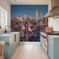 Midtown Manhattan Skyline Mural Wallpaper - room preview 02