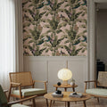 Banana Plant Pink Mural Wallpaper - room preview 02