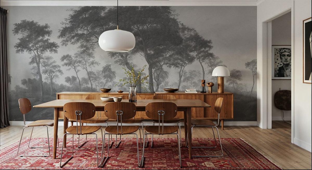 Woodland Brook, Stone Mural Wallpaper - room preview 02