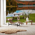 Vermont Fall Mural Wallpaper - room preview 02