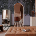 Winter Trail Mural Wallpaper - room preview 02