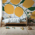 Kitchen Lemons Mural Wallpaper - room preview 02
