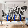 Gone Fishing Mural Wallpaper - room preview 02