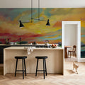 July Sunset Mural Wallpaper - room preview 02
