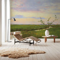 Brilliant Marsh Sunset Mural Wallpaper - room preview 02