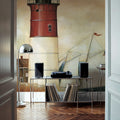 Schooner Bay Map Mural Wallpaper - room preview 02