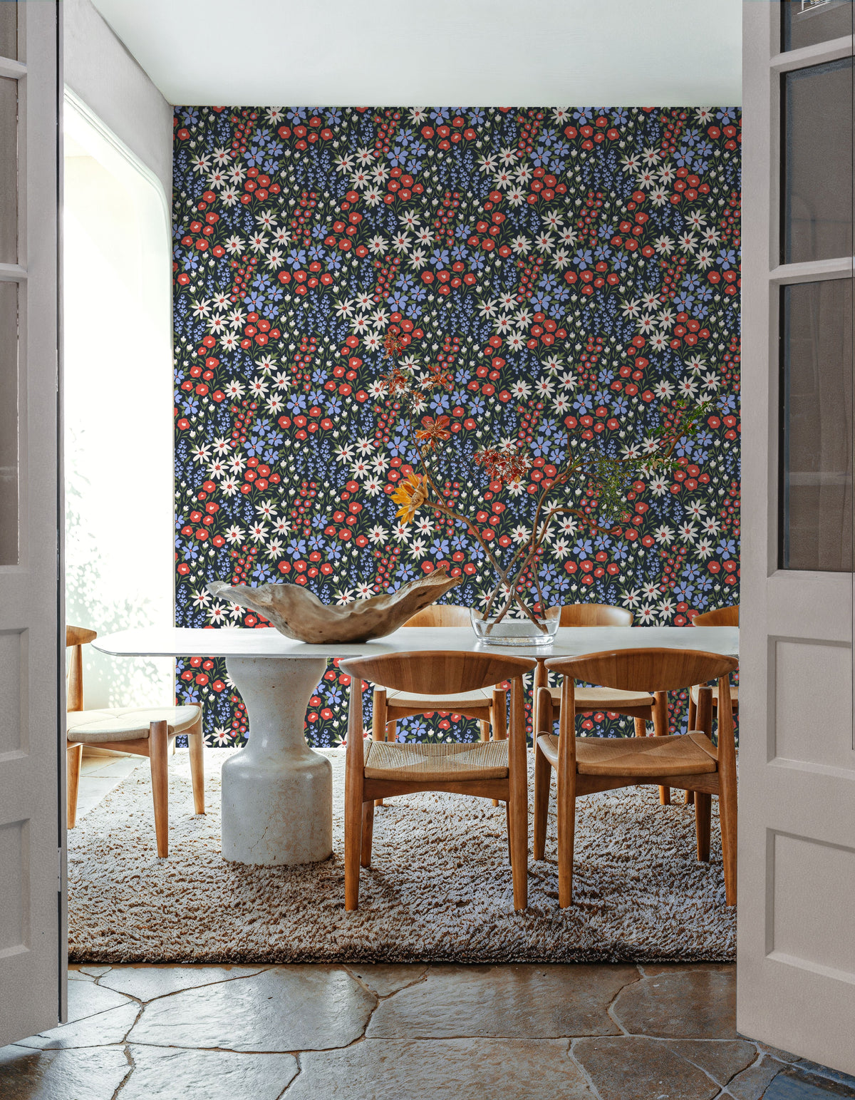 Flower Dream Mural Wallpaper - room preview 02