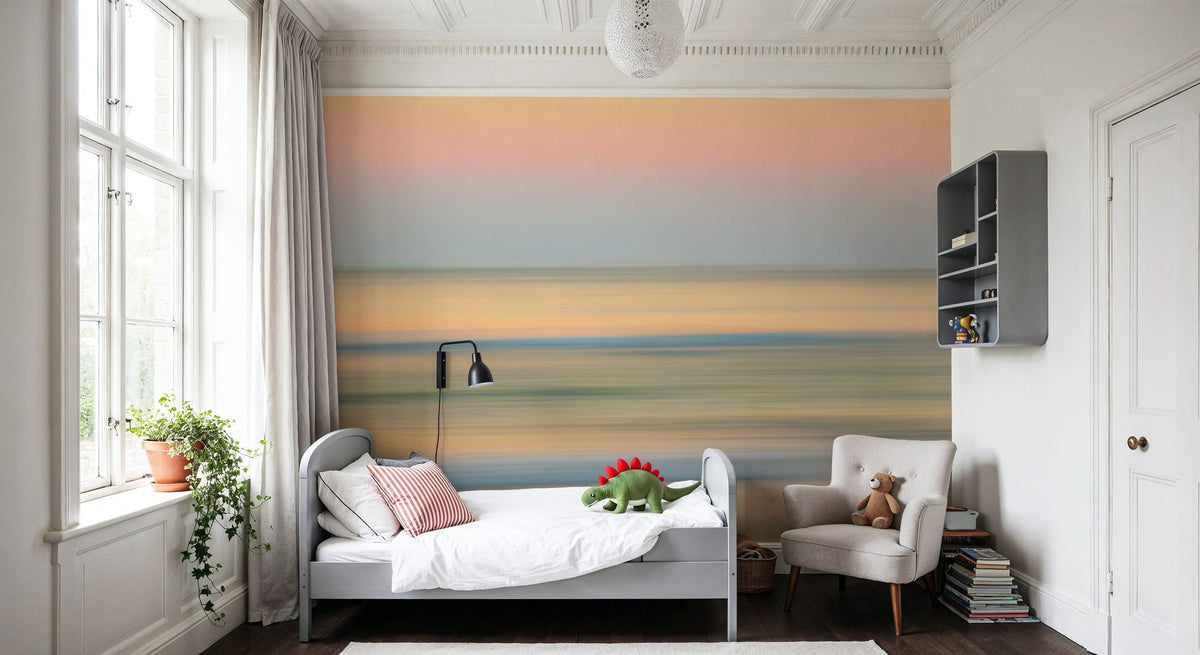 Soft Light Hawaiin Sunrise Mural Wallpaper - room preview 02
