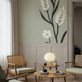 Petite Floral III Mural Wallpaper - room preview 02