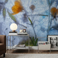 Frosted Blossom Mural Wallpaper - room preview 02
