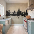 Luxembourg City Skyline Concrete Mural Wallpaper - room preview 02