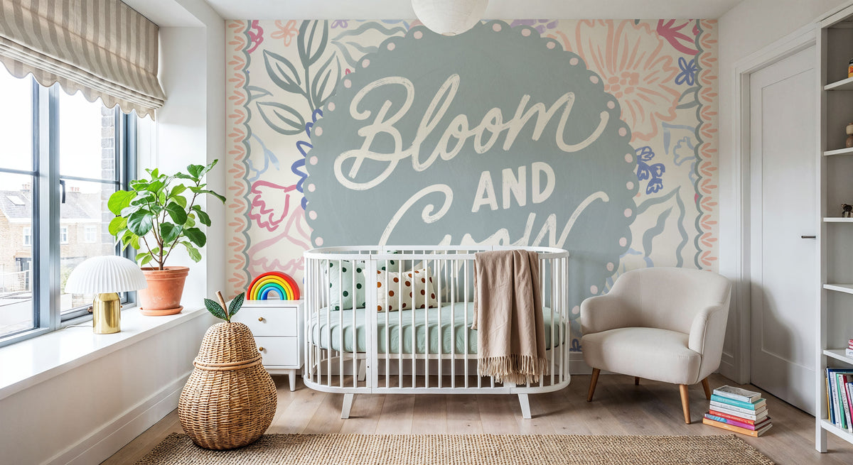 Blooming Spring VI Mural Wallpaper - room preview 02