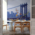 Twilight Suspension Mural Wallpaper - room preview 02