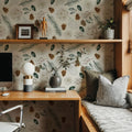 Winter Green Mural Wallpaper - room preview 02