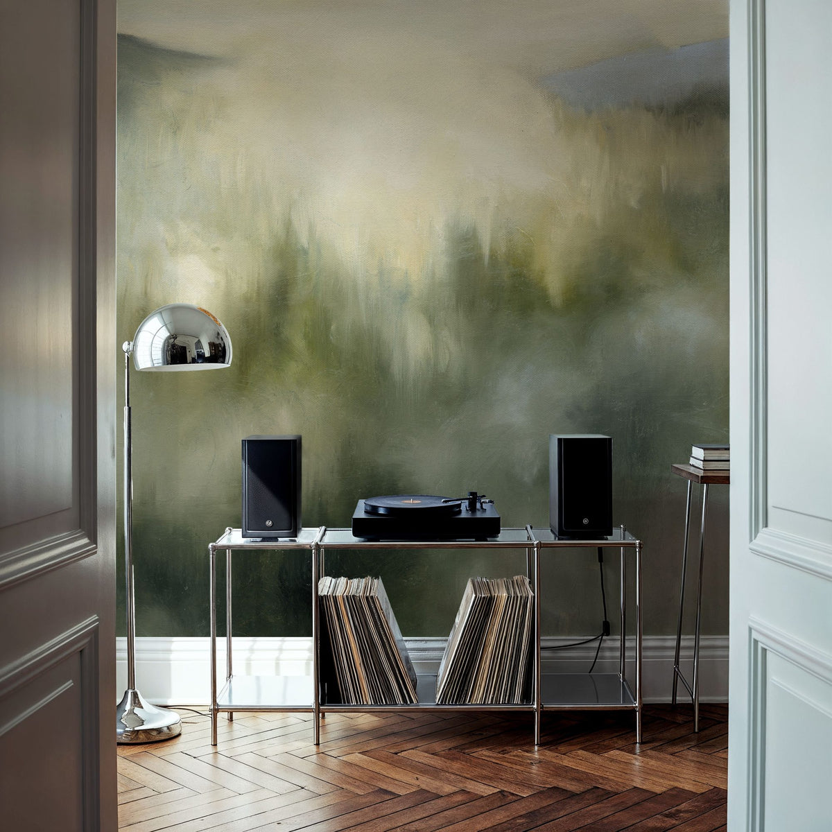 Valley Clouds Mural Wallpaper - room preview 02
