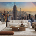 Rainbow Over New York City Mural Wallpaper - room preview 02