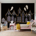 Spooky Gingerbread Manor V Mural Wallpaper - room preview 02