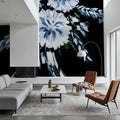 Florals in Vase Mural Wallpaper - room preview 02