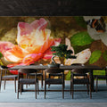 Autumn Reverie Mural Wallpaper - Red Tone - room preview 02