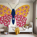 Blooming Butterfly IV Mural Wallpaper - room preview 02