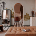 Skyline Crossing Gold Mural Wallpaper - room preview 02