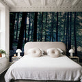 Dappled Forest Light Mural Wallpaper - room preview 02