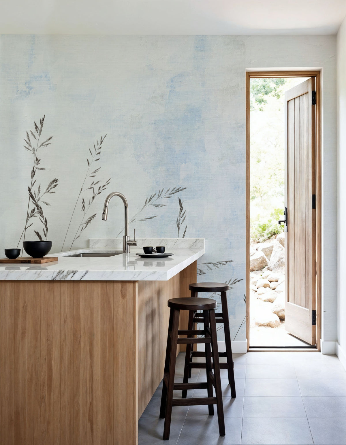 Daisy Meadow Mural Wallpaper - room preview 02