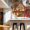 Winter Donkey Mural Wallpaper - room preview 02