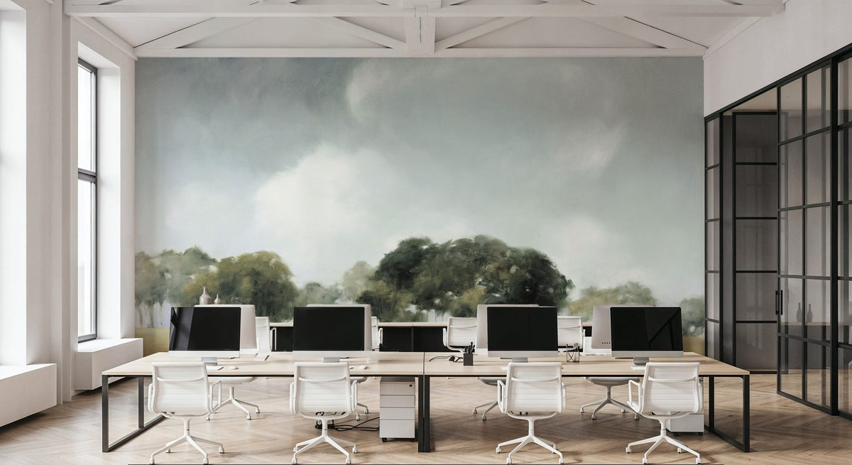 Cloud Dance Mural Wallpaper - room preview 02
