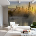 Policemans Creek and Pigeon Mountain Mural Wallpaper - room preview 02