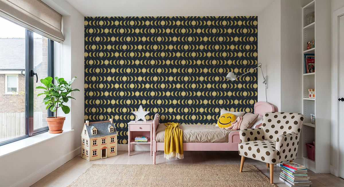 Desert Moons Mural Wallpaper - room preview 02