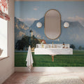 Alpine Sanctuary Mural Wallpaper - room preview 02