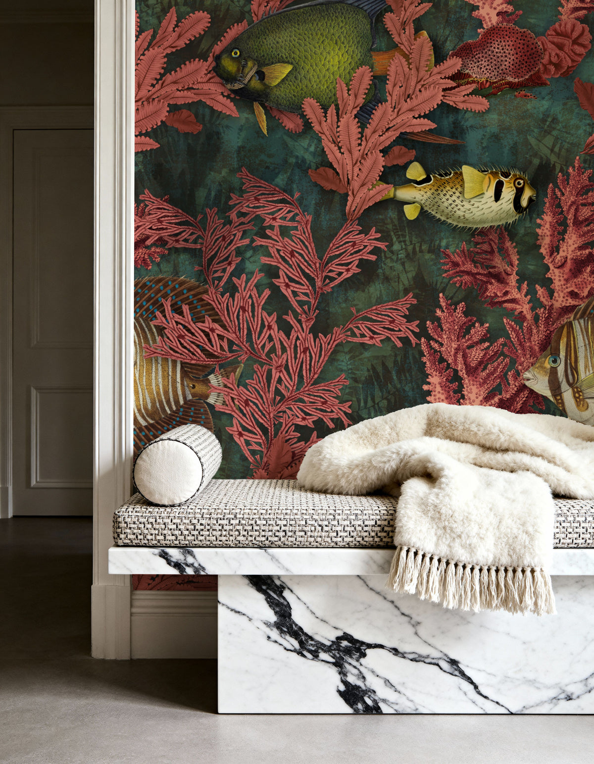Coral Reef Mural Wallpaper - room preview 02